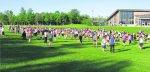 Zumba en plein air : succès total!