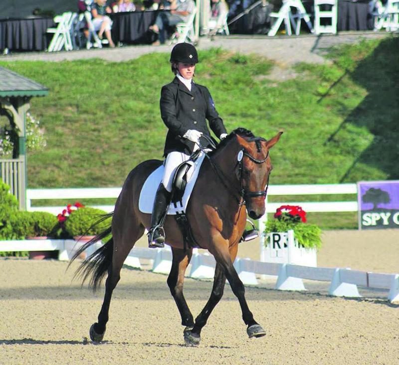 Béatrice avait obtenu un top 10 au Championnat nord-américain pour junior et jeune cavalier en 2013. Photo Courtoisie
