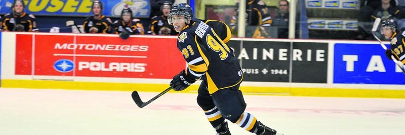 À sa deuxième saison avec les Cataractes, Anthony Beauvillier s’impose comme l’un des meilleurs buteurs du circuit junior majeur. Photo Courtoisie Judith Saint-Pierre