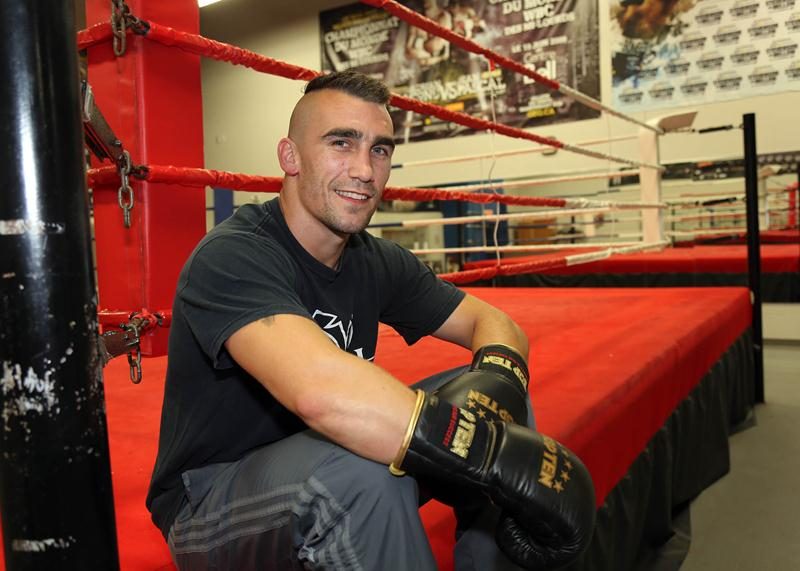 Michaël Gadbois a disputé une vingtaine de combats chez les professionnels et plus de 80 chez les amateurs au cours de sa carrière. Photothèque | Le Courrier ©