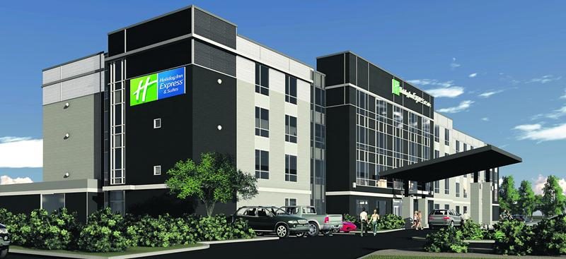 Sans être une copie conforme, le nouveau Holiday Inn Express & Suites de Vaudreuil-Dorion sera fortement inspiré de celui de Saint-Hyacinthe.