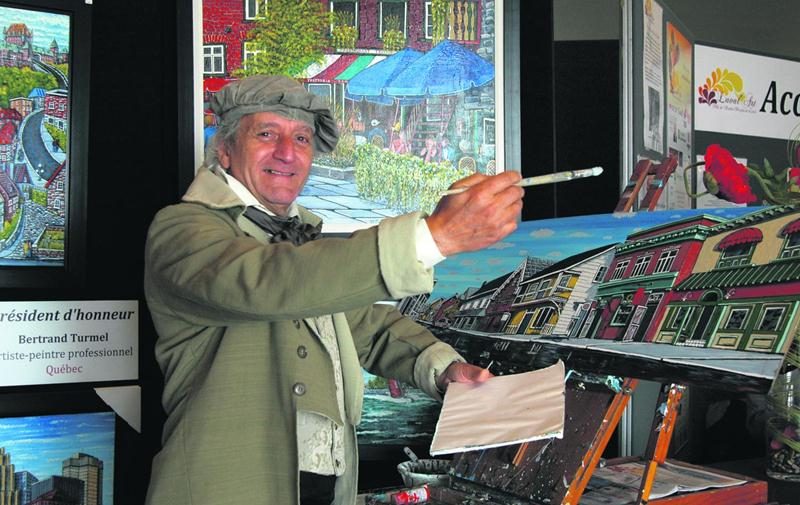 L’Exposium de peinture des Galeries St-Hyacinthe, un événement qui réunira petits et grands artistes du Québec avec qui vous pourrez partager votre passion pour l’art. Sur la photo, ­Bertrand Turmel, porte-parole de l’activité.