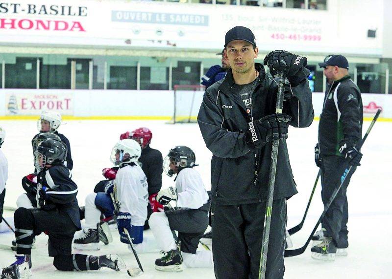 Bruno Gervais a décidé d’accrocher ses patins après plus de 13 saisons dans le hockey professionnel. Photo Robert Gosselin | Le Courrier ©