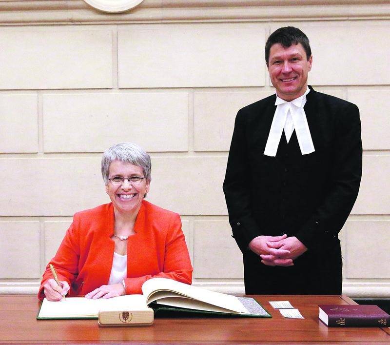 La députée néodémocrate, Brigitte Sansoucy, a prêté serment la semaine dernière au Parlement d’Ottawa. HOC-CDC Bernard Thibodeau