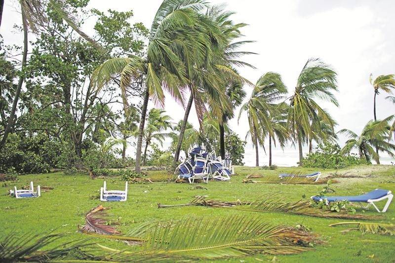 L’aéroport de Cayo Coco et plusieurs hôtels du secteur ont été sévèrement endommagés après le passage de cet ouragan surnommé « le monstre ». Photo Reuters / Alexandre Meneghini