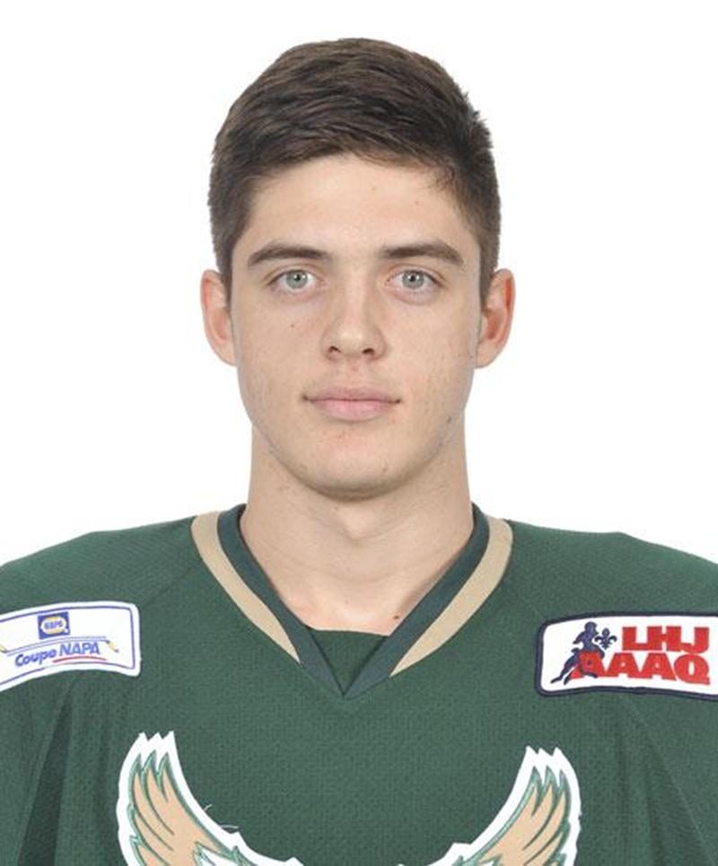 Édouard Solis-Bergeron a inscrit deux buts au cours de la fin de semaine.