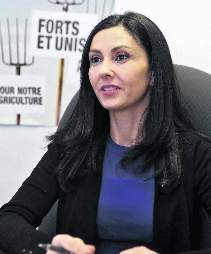 Chantal Soucy a débouté les députés péquistes en visite à Saint-Hyacinthe la semaine dernière concernant le bilan de son mandat depuis 2014. Photothèque Le Courrier ©