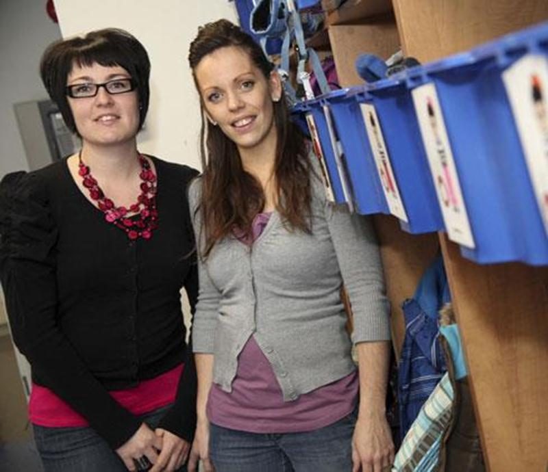 La garderie de Sabrina Messier et Marie-Michèle Guénette, à Saint-Simon, est exclue d'emblée du processus d'attribution de 15 000 nouvelles places à 7 $.