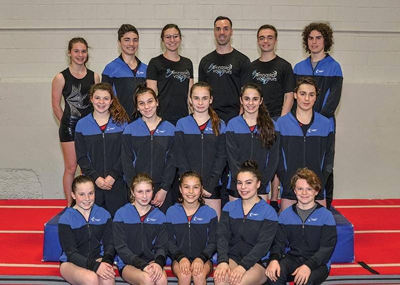 En plus des succès remportés au championnat québécois de sports de trampoline, Gymnaska-Voltigeurs a été représenté par un total de 16 athlètes au championnat de l’Est du Canada.