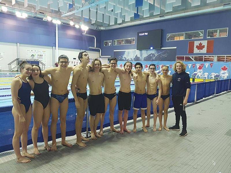Une dizaine d’athlètes du CNSH ont participé au championnat canadien de l’Est.