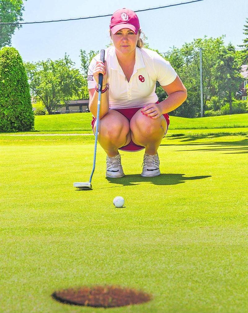 Valérie Tanguay a participé pour la première fois ce printemps aux qualifications du US Open, où elle a pu se mesurer à certaines golfeuses du circuit de la LPGA. Photo Robert Gosselin | Le Courrier ©