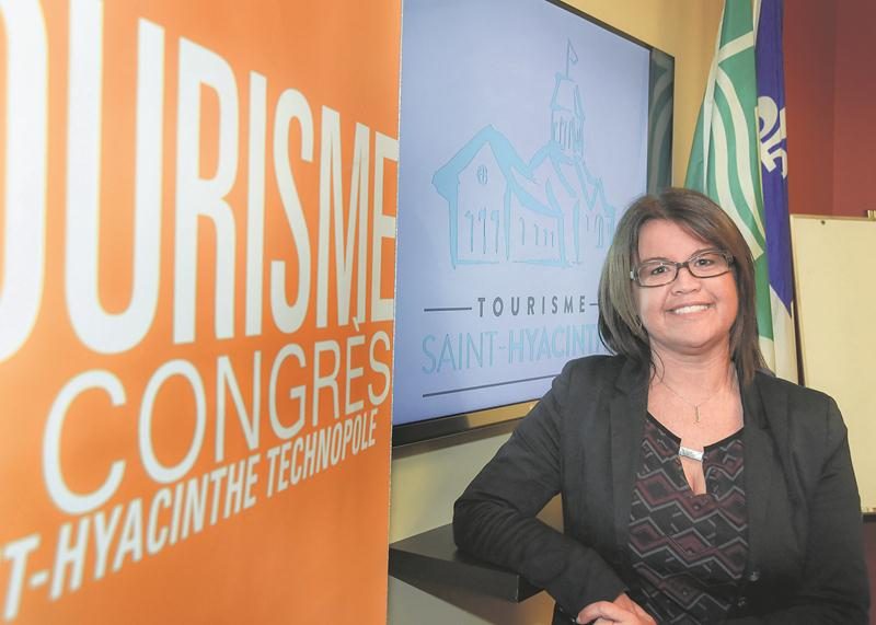 Nancy Lambert, directrice Tourisme et congrès à Saint-Hyacinthe Technopole.  Photo François Larivière | Le Courrier ©