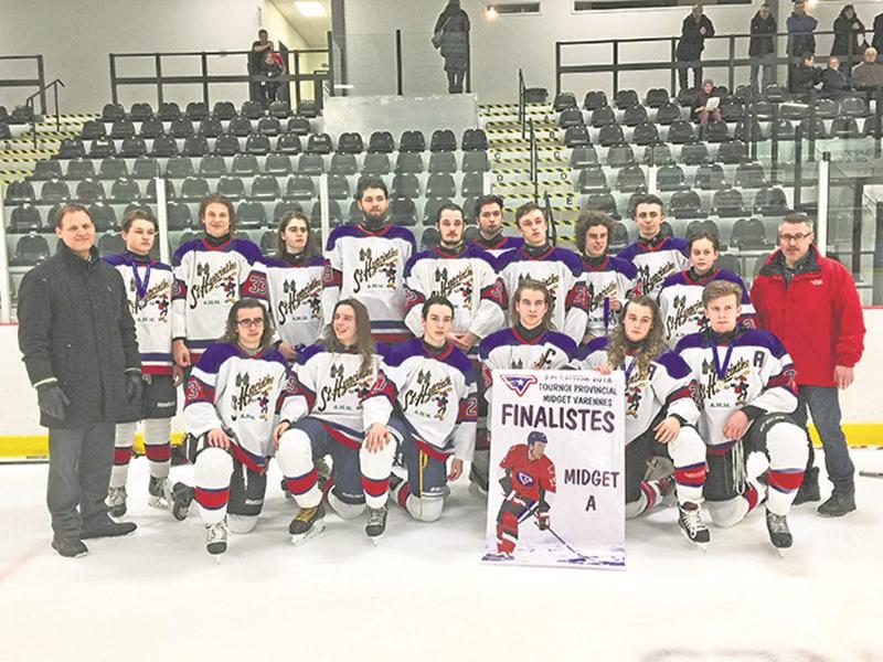 Les Riverains Midget A finalistes à Varennes