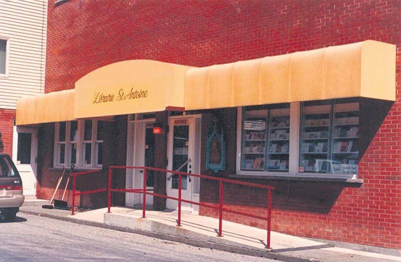 Librairie St-Antoine vers 1988. Photo Archives FMS Canada