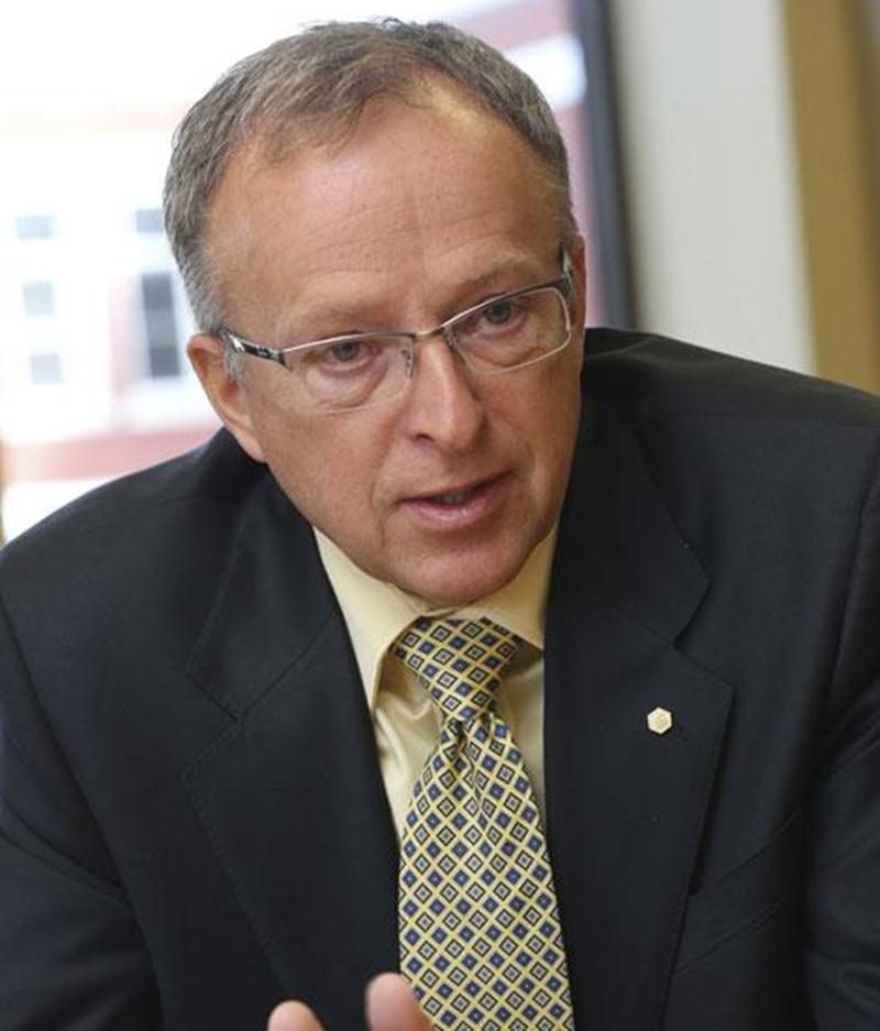 Serge Bossé, nouveau directeur général de la Caisse Desjardins de Saint-Hyacinthe.