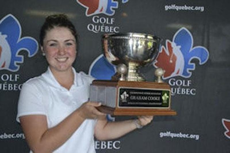 La Maskoutaine Valérie Tanguay, du Club de golf La Providence, a devancé sa camarade de l'équipe provinciale Emily Peters par un seul coup, les 27 et 28 août, au Club de golf du Château Bromont. Tanguay avait pourtant mal débuté sa ronde avec deux bogeys sur les quatre premiers trous. Cependant, une séquence de trois oiselets contre un bogey entre le 15<sup>e</sup> et le 18<sup>e</sup> trou lui aura permis de jouer la normale et de mettre la main sur la victoire. Il s'agissait pour la golfeuse d