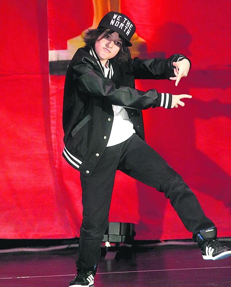 Le danseur Zachary Hamel de l’école des Passereaux.