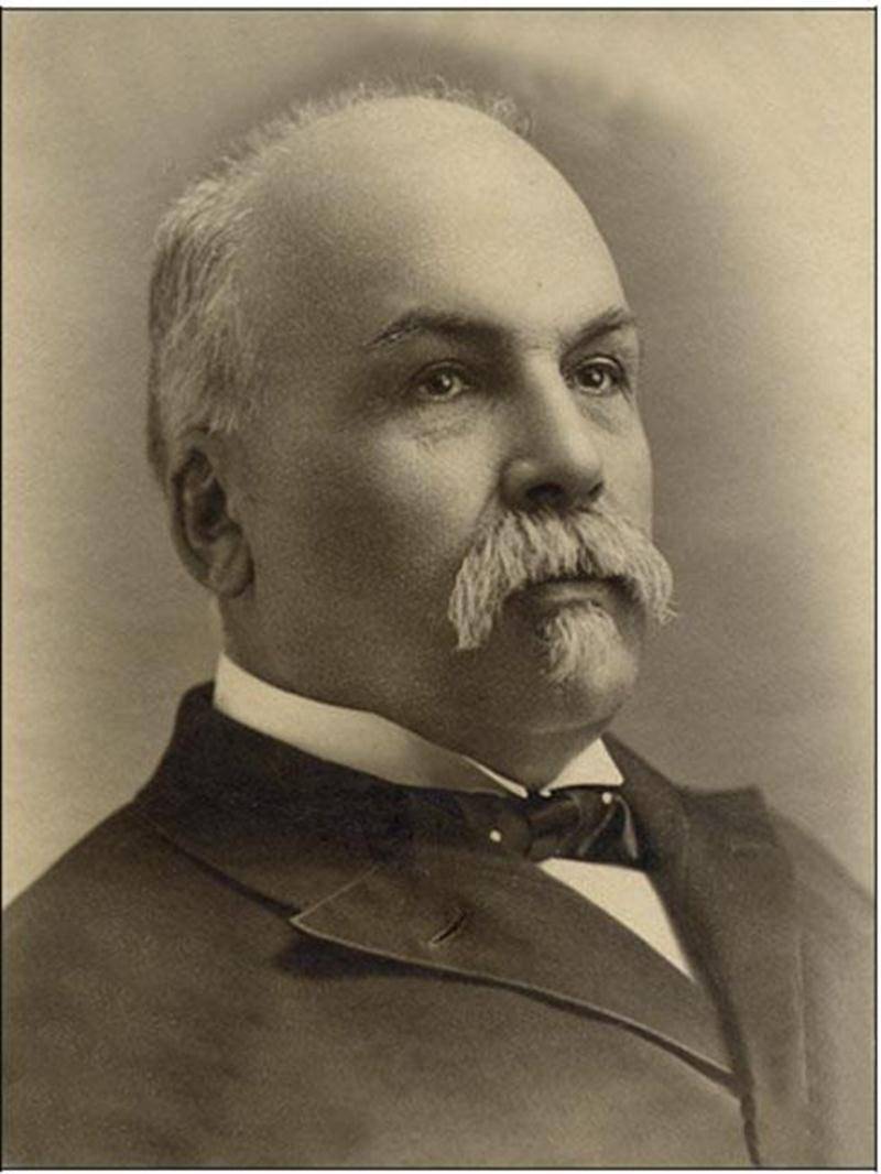 J.A. Chicoyne, député du comté de Wolfe en 1901.(BANQ, P1000,S4,D1,P11.)