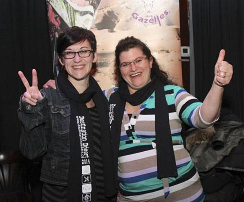 Claudia Biron et Nathalie Leblanc participeront au Rallye Aïcha des Gazelles au Maroc du 19 au 29 mars.