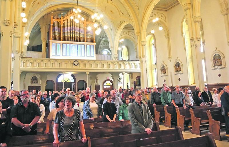 L’Opus 24 de Casavant et Frères trône maintenant au jubé de l’église de Saint-Damase. Photo Robert Gosselin | Le Courrier ©