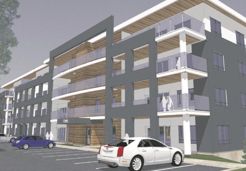 L’esquisse du projet de 38 logements « Sous les arbres », telle qu’elle apparaît sur le site web de Gestion Rodier.