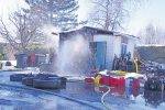Un cabanon incendié à Saint-Hyacinthe