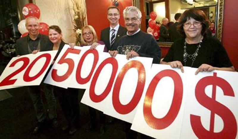 Un montant de 2 050 000 $ a été amassé pendant la campagne de financement 2012 de Centraide Richelieu-Yamaska.