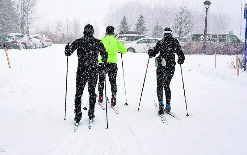 Les amateurs de sports d’hiver sont en mode rattrapage. Photo François Larivière | Le Courrier ©