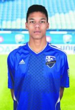 Un joueur du sport-études avec l’Académie de l’Impact