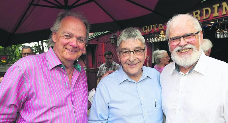 Léon Lussier, Roger Duceppe et Réal Brodeur.