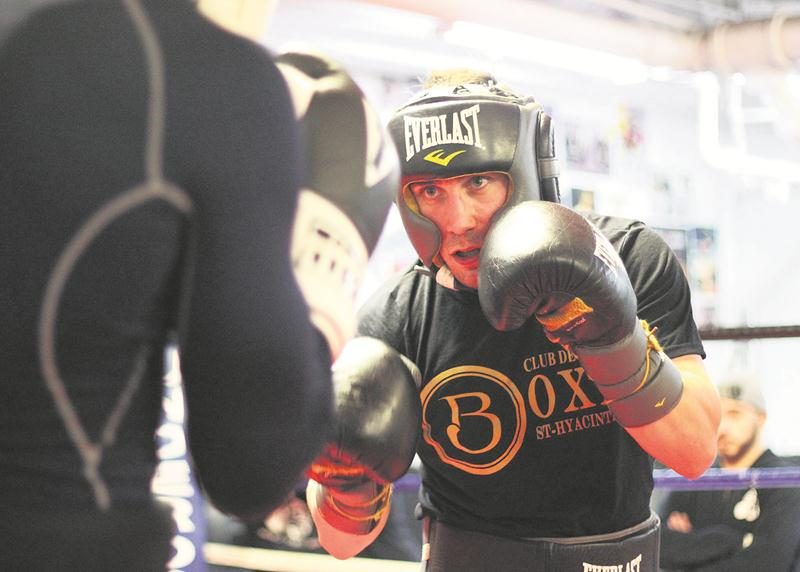 Le Maskoutain Michaël Gadbois disputera un premier combat en 16 mois le 30 mars au Casino de Montréal. Photo Courtoisie Hélène Martin