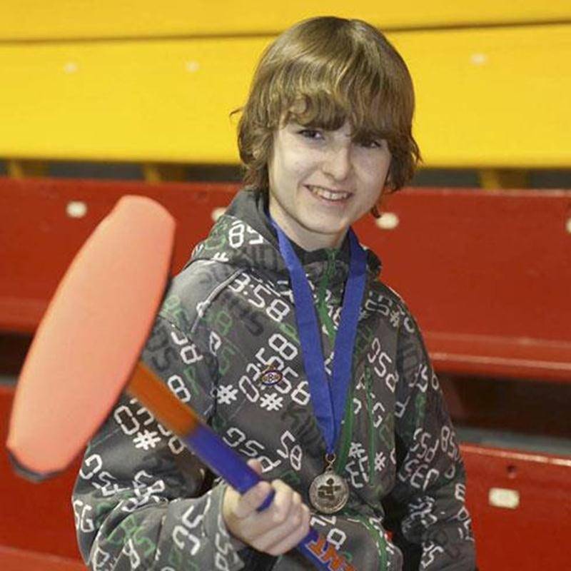 Antoine Barabé, de Saint-Dominique, participera à ses premiers Jeux du Québec. Il représentera la région Richelieu-Yamaska en curling.