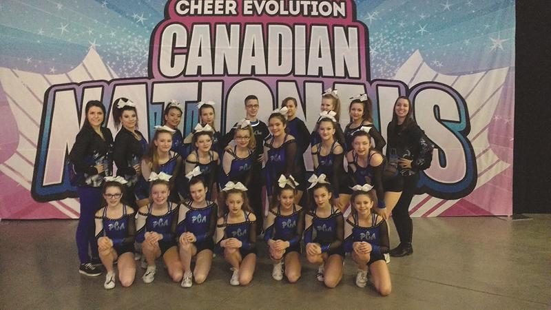 Gorgeous Dream est l’une des quatre équipes de ProCheer à s’être taillé une place sur le podium au championnat national. Photo Courtoisie