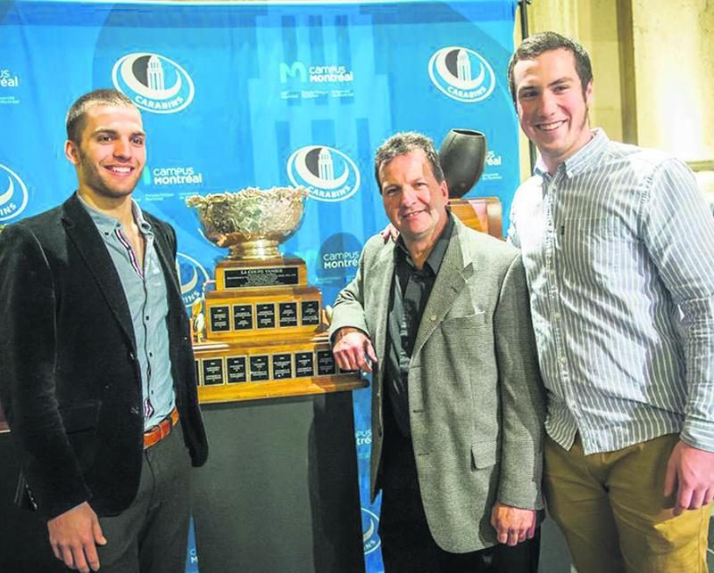 Louis-Philippe Simoneau présentera la Coupe Vanier aux Maskoutains, samedi, à l’école secondaire Saint-Joseph. Photo Facebook Carabins