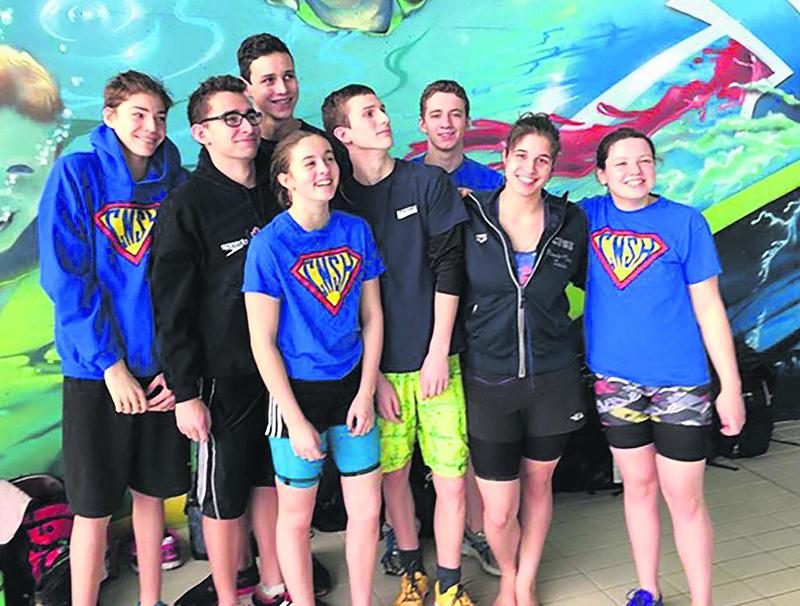 Les représentants du CNSH : Michaël Dautrey, Carl Martin, Charles Laflamme, Marilou Lafond, Karl Fournier, Xavier Williams, Maria-Klara Suciu et Samy Morin. Photo Courtoisie