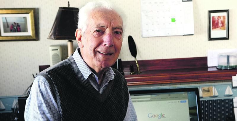 Le résident de Saint-Denis, Maurice Favière, tentera de convaincre Google d’acheter son concept favorisant la vente de maisons grâce à la plateforme déjà existante Street View. Photo Robert Gosselin | Le Courrier ©