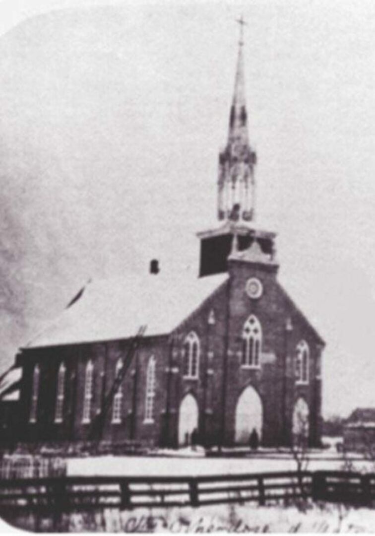 L‘église paroissiale de Saint-Théodore. Cahier des églises du diocèse des Trois-Rivières, 1877.