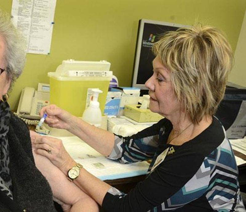 Une hausse de la demande s'est fait ressentir à la clinique de vaccination du CLSC des Maskoutains depuis la dernière semaine.