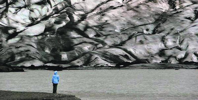 Le glacier islandais Myrdalsjokull