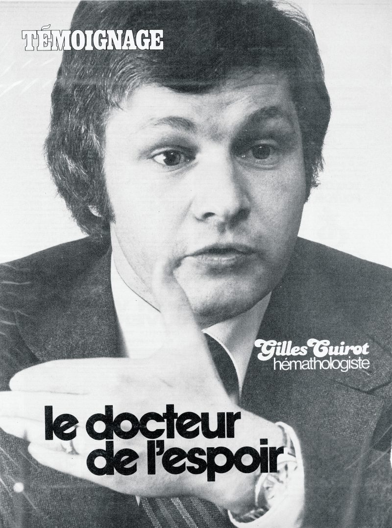 Le jeune Dr Cuirot, peu après son arrivée à l’hôpital Honoré-Mercier. Photo courtoisie