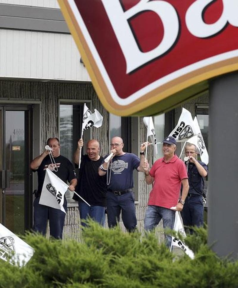Les employés sont en route vers la grève à l'usine maskoutaine de Baxters Canada.