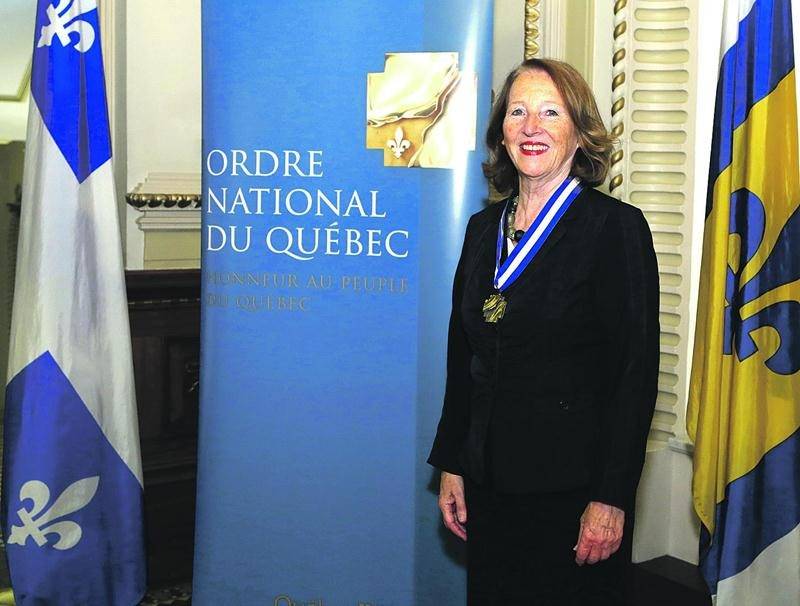La Maskoutaine Céline Saint-Pierre a reçu le titre d’Officière de l’Ordre national du Québec pour sa contribution dans le domaine de la sociologie. Photo courtoisie