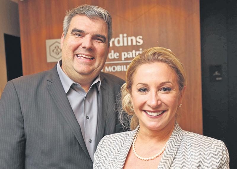 La participation d’Anik Armand comme présidente d’honneur et présentatrice de l’activité permet à Stéphane Gagnon et à la Fondation Aline-Letendre de voir grand pour son 9e Défi Entreprises pour les aînés. Photo Robert Gosselin | Le Courrier ©