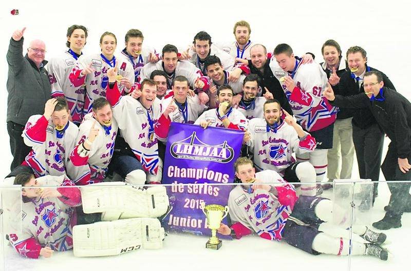 Les Éclaireurs du Richelieu sont champions des séries de la ligue métropolitaine junior AA. Photo Courtoisie