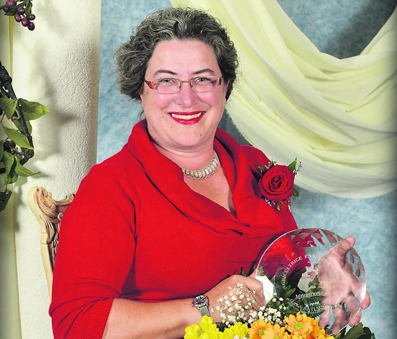 Stéphanie Levasseur, du verger Au coeur de la pomme à Frelishburg, a mérité un prix au Gala Saturne qui a eu lieu le 18 octobre.