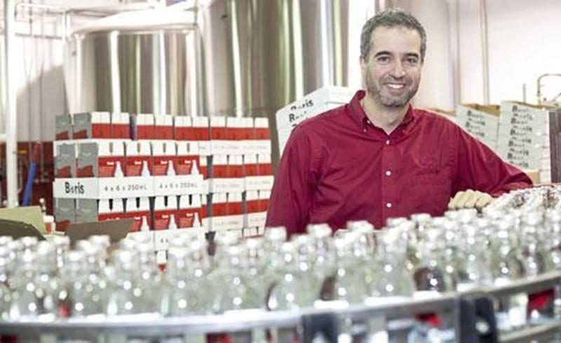 David Bérubé, directeur général de la Brasserie Licorne Québec.