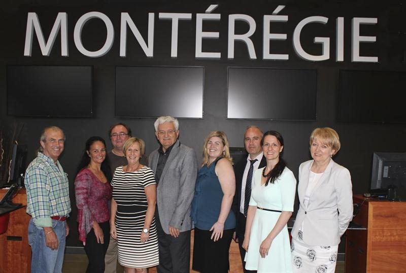 En ordre sur la photo des membres du conseil d’administration : André Michel, Florence Bérard, Alain Fournier, Marthe Langlois, Réjean Parent, Joanie Dumais, Antonio D’Alesio, Christine Mailloux et Louise Létourneau. Absents : Francine Poirier, Kristopher Wekarchuk, Suzanne Labrèque, Francis Lavoie, Yves Corriveau et Éric Beaulieu.