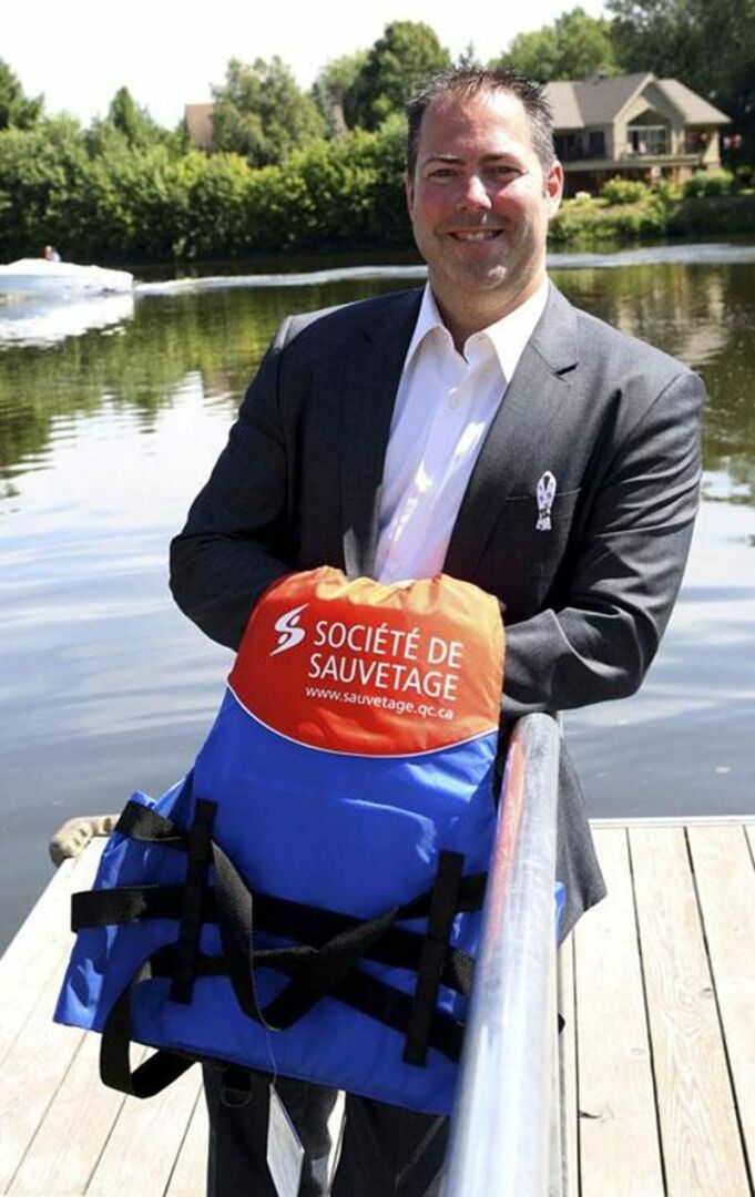 Le Maskoutain Yanick Graveline se dit prêt à relever le défi qui se présente à lui avec sa nomination comme président de la Société royale de sauvetage Canada.