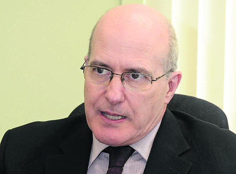 Le directeur général de la MRC des Maskoutains, Gabriel Michaud.  Photo François Larivière | Le Courrier ©