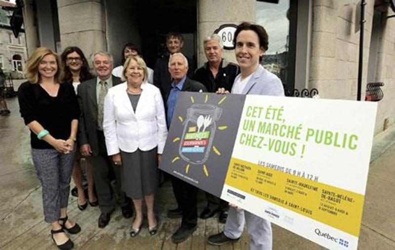 La MRC et le CLD local lancent Les Matinées gourmandes, un concept de marché public rotatif qui s'installera cet été dans cinq municipalités rurales.